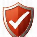 Shield icon with a checkmark representing reliable service.